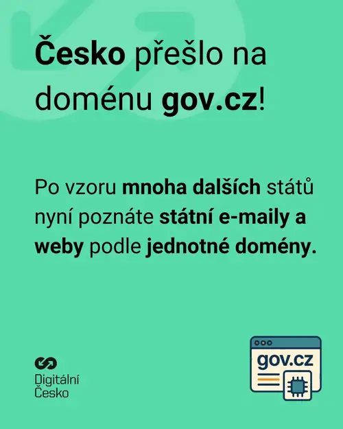 Jak bezpečně poznat státní webové stránky nebo e-maily? Podle domény …